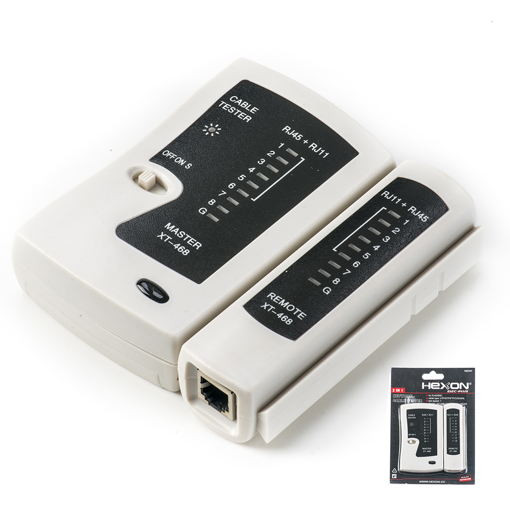 China Digital LED Network Cable Tester For RJ45/BNC UTP/STP/FTP/Coaxial ...