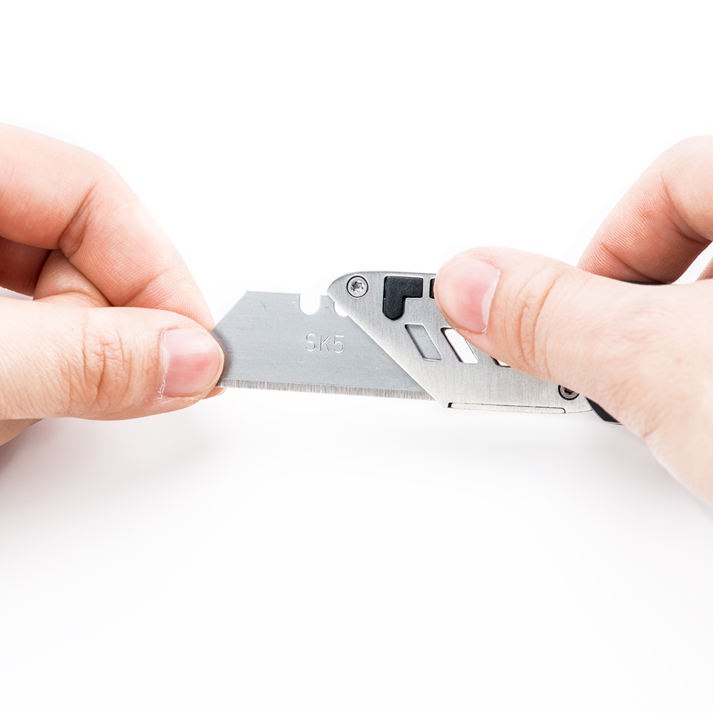 Foldable Box Cutter Folding Utility Knife