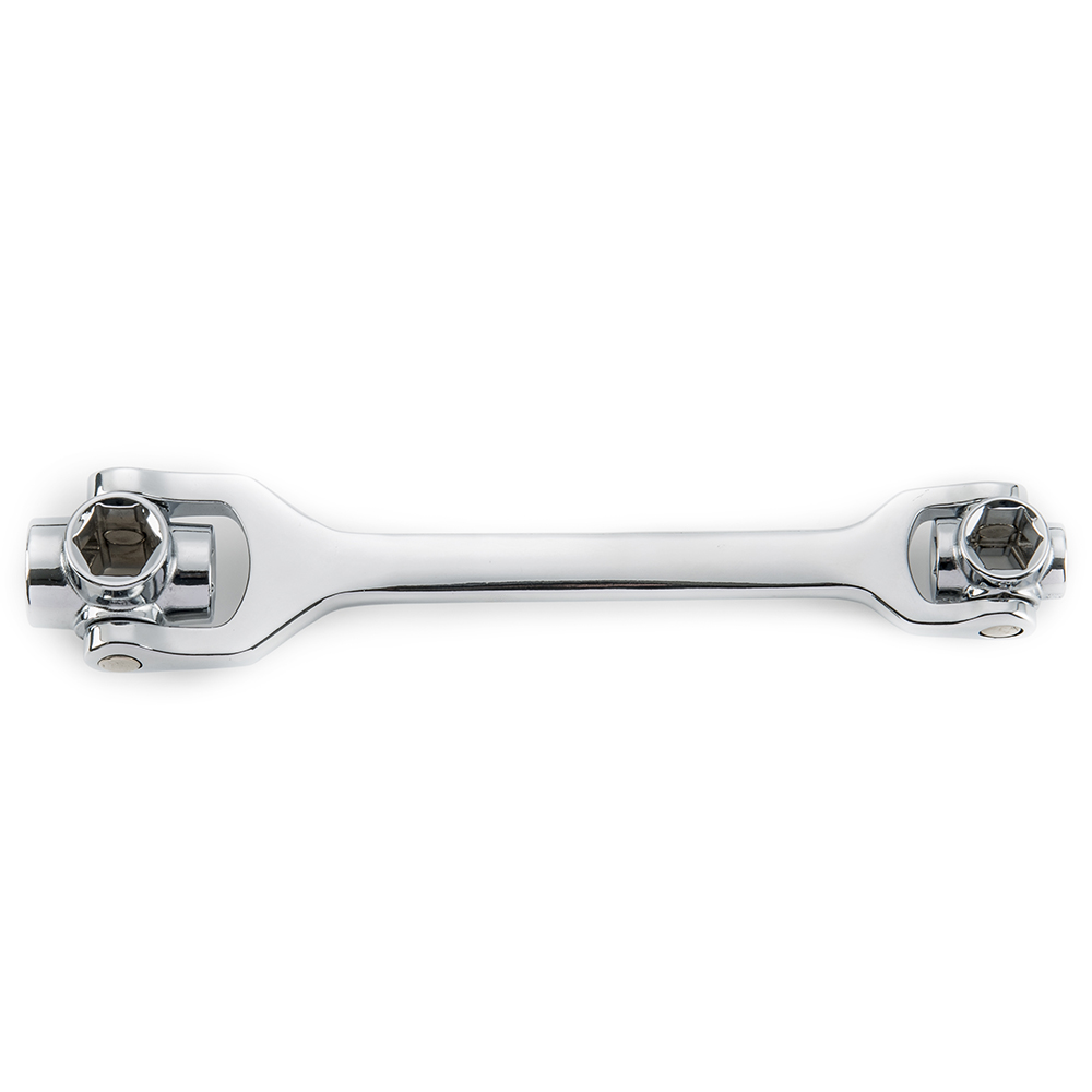 8 In 1 Universal Torque Socket Wrench With Rotating Head