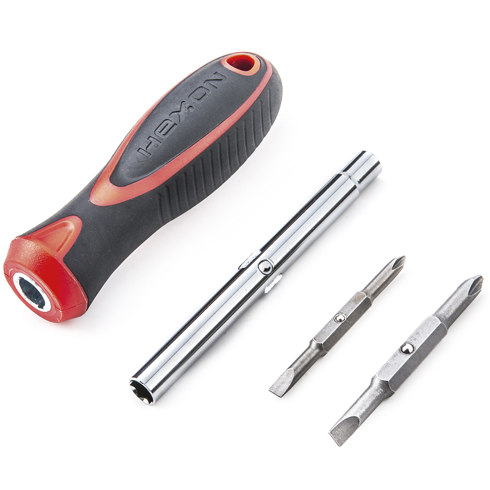 Magnetic 6 IN 1 Screwdriver And Bits Set