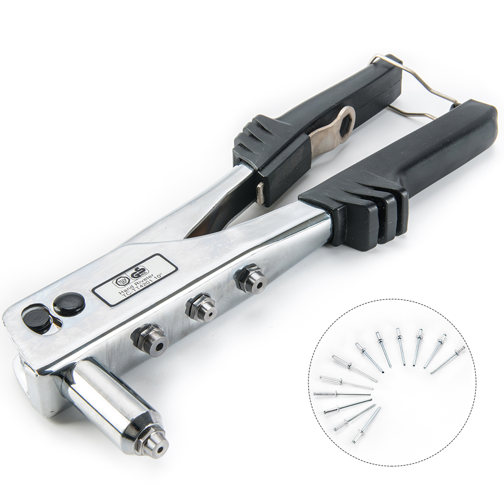 China 250mm Heavy Duty Hand Riveter With 4 Nozzles Manufacturer and ...