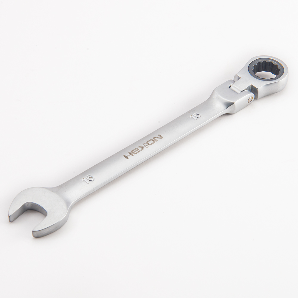 Flexible Ratchet Combination Gear Wrench